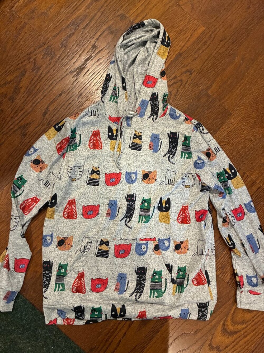 Cozy Cat Hoodie XL LA Soul